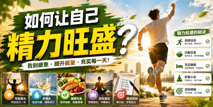 付费文章：如何让自己精力旺盛？采购|汽车产业|汽车配件|机加工企业家交流社群中心