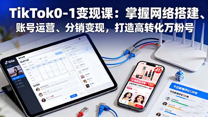 TikTok0-1变现课:掌握网络搭建、账号运营、分销变现,打造高转化万粉号采购|汽车产业|汽车配件|机加工蚂蚁智酷企业交流社群中心