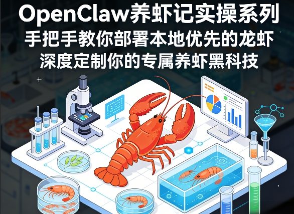 OpenClaw养虾记实操系列,手把手教你部署本地优先的龙虾,深度定制你的专属养虾黑科技采购|汽车产业|汽车配件|机加工企业家交流社群中心
