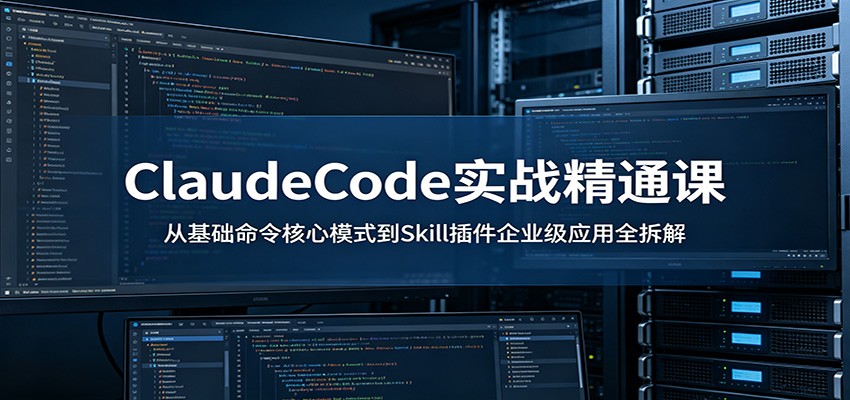 ClaudeCode实战精通课：从基础命令核心模式到Skill插件企业级应用全拆解采购|汽车产业|汽车配件|机加工企业家交流社群中心