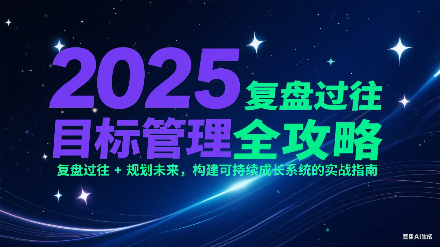 2025目标管理全攻略：复盘过往 + 规划未来，构建可持续成长系统的实战指南采购|汽车产业|汽车配件|机加工蚂蚁智酷企业交流社群中心