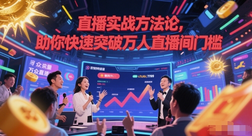 直播实战方法论,助你快速突破万人直播间门槛采购|汽车产业|汽车配件|机加工蚂蚁智酷企业交流社群中心