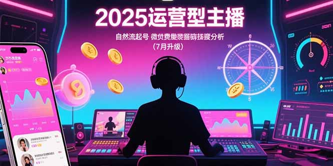2025运营型主播:自然流起号,微付费投放技巧,罗盘数据深度解析(7月更新采购|汽车产业|汽车配件|机加工蚂蚁智酷企业交流社群中心