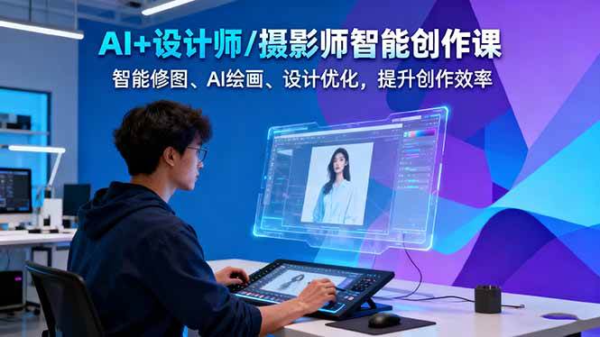 AI+设计师/摄影师智能创作课：智能修图、AI绘画、设计优化，提升创作效率采购|汽车产业|汽车配件|机加工蚂蚁智酷企业交流社群中心