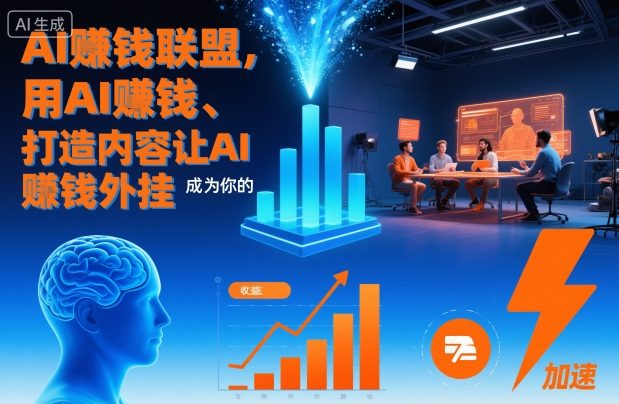 AI賺钱联盟,用AI賺钱、打造内容让AI成为你的賺钱外挂采购|汽车产业|汽车配件|机加工蚂蚁智酷企业交流社群中心