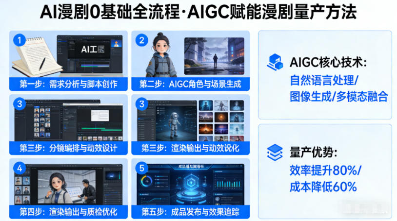 AI漫剧0基础全流程，快速掌握AIGC赋能的漫剧量产方法采购|汽车产业|汽车配件|机加工企业家交流社群中心