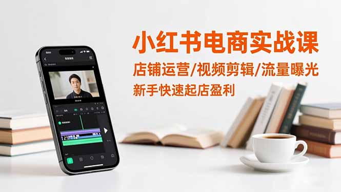 小红书电商实战课:店铺运营/视频剪辑/流量曝光,新手快速起店盈利采购|汽车产业|汽车配件|机加工蚂蚁智酷企业交流社群中心