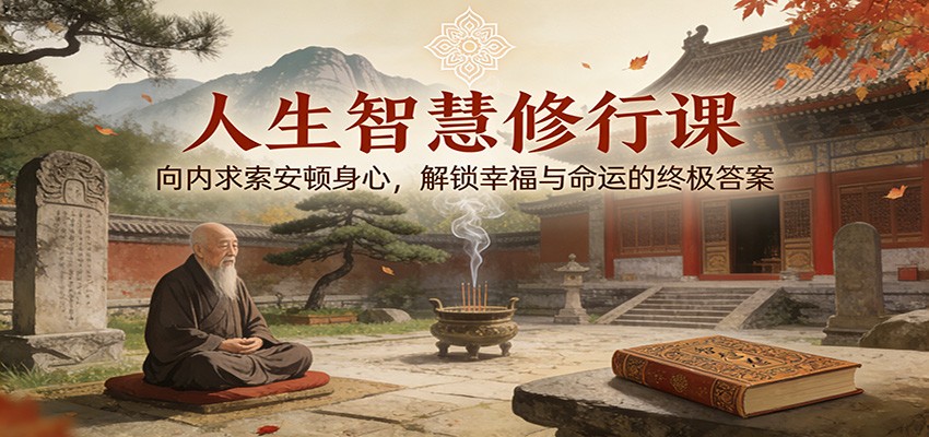 人生智慧修行课：向内求索安顿身心，解锁幸福与命运的终极答案采购|汽车产业|汽车配件|机加工蚂蚁智酷企业交流社群中心