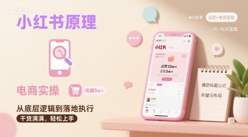 小红书原理以及详细实操流程,小红书电商教程采购|汽车产业|汽车配件|机加工蚂蚁智酷企业交流社群中心