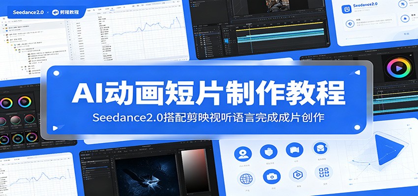 AI动画短片制作教程:Seedance2.0搭配剪映视听语言完成成片创作采购|汽车产业|汽车配件|机加工企业家交流社群中心