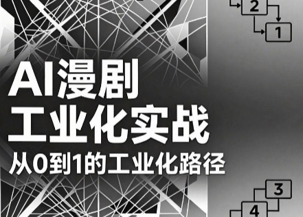 AI漫剧从0到1的工业化实战(更新8月)采购|汽车产业|汽车配件|机加工企业家交流社群中心