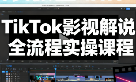 凌帧·TikTok影视解说全流程实操采购|汽车产业|汽车配件|机加工蚂蚁智酷企业交流社群中心