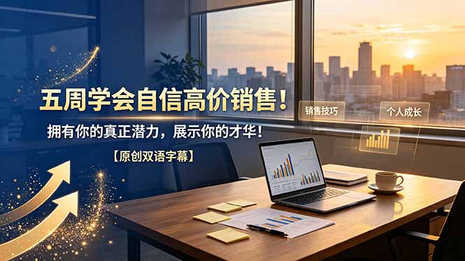 五周学会自信高价销售！拥有你的真正潜力，展示你的才华！【原创双语字幕】采购|汽车产业|汽车配件|机加工企业家交流社群中心