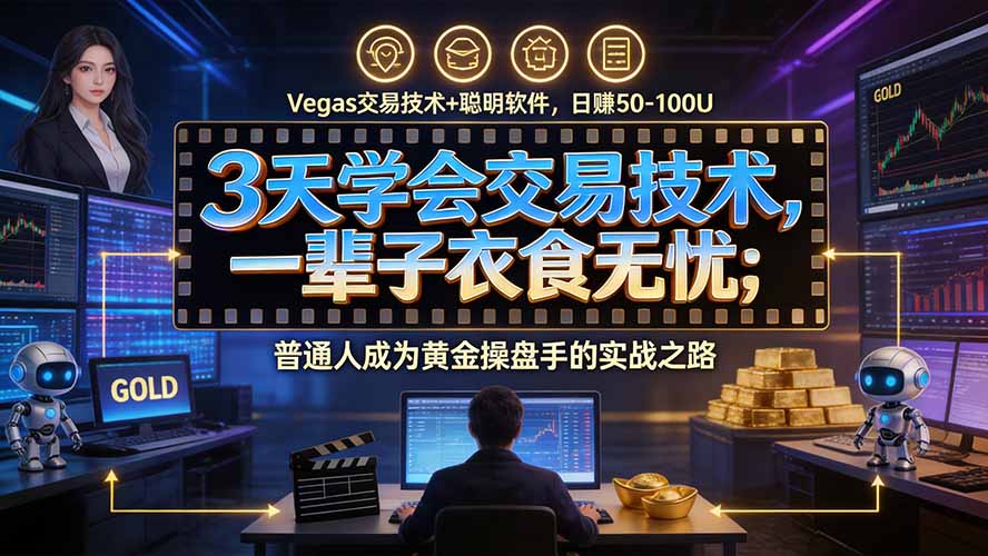 3天学会做交易，普通人快速成为操盘手” Vegas交易系统+聪明软件 ， 日赚50-1000U， 长期稳定，小白轻松上手采购|汽车产业|汽车配件|机加工企业家交流社群中心