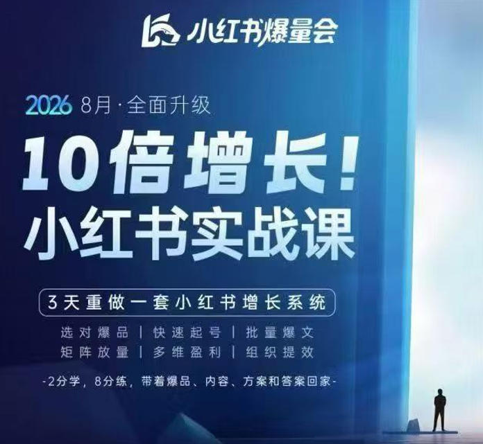 戴小胖·8月28-30号线下课视频20小时，小红书爆量会实战课，6大系统全新升级，3天重做一套小红书增长系统(更新0917)采购|汽车产业|汽车配件|机加工企业家交流社群中心