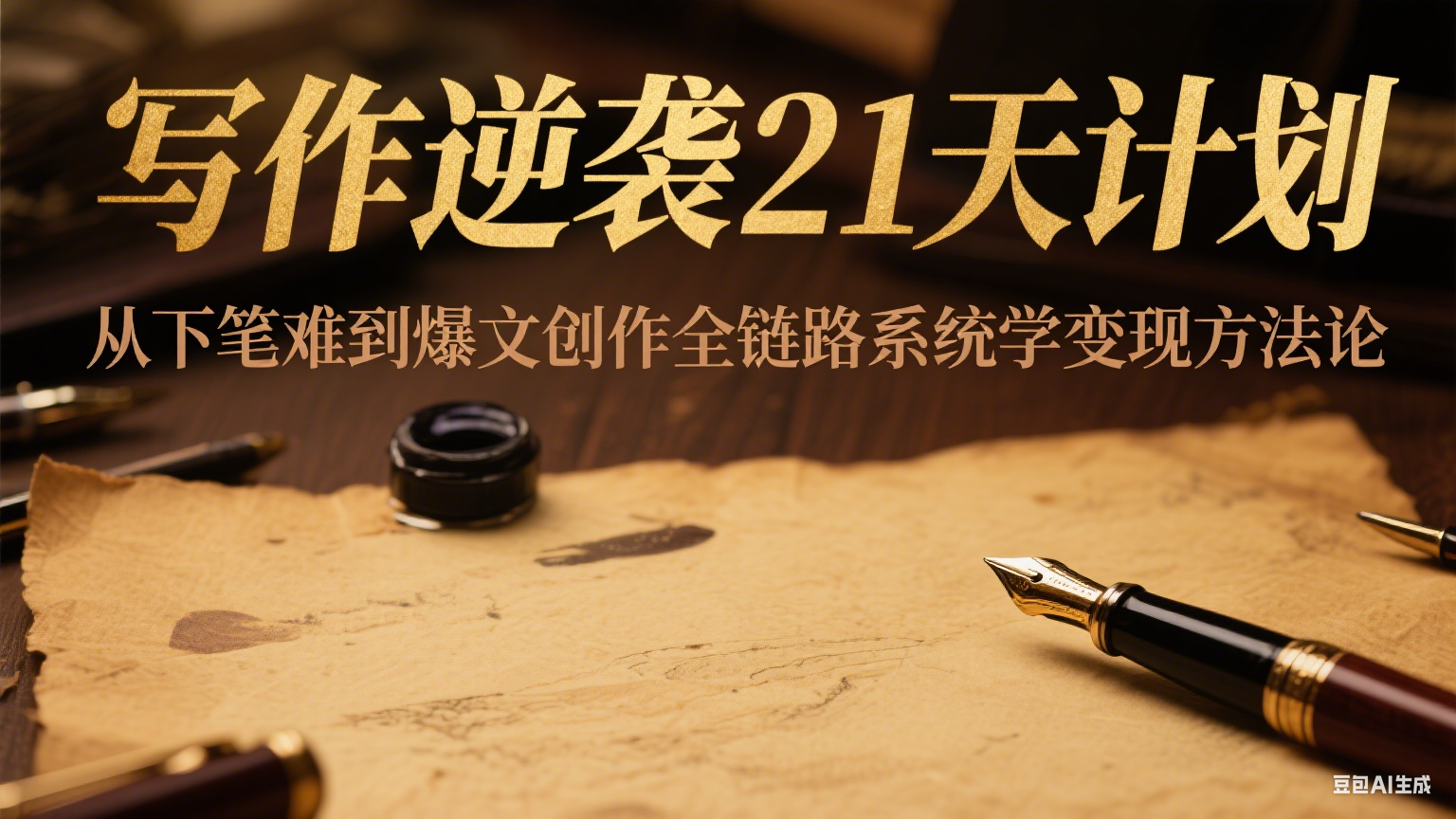 写作逆袭21天计划:从下笔难到爆文创作全链路系统学变现方法论采购|汽车产业|汽车配件|机加工蚂蚁智酷企业交流社群中心