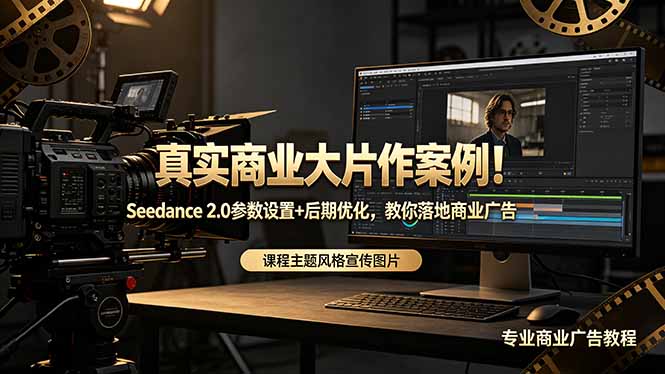 真实商业大片作案例！Seedance 2.0参数设置+后期优化，教你落地商业广告采购|汽车产业|汽车配件|机加工企业家交流社群中心