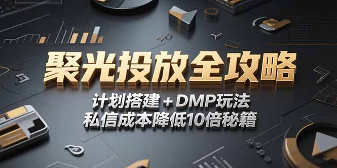 2025小红书聚光投放全攻略，计划搭建+DMP玩法，私信成本降低10倍秘籍采购|汽车产业|汽车配件|机加工蚂蚁智酷企业交流社群中心