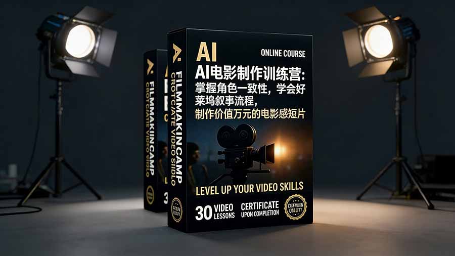 AI电影制作训练营：掌握角色一致性，学会好莱坞叙事流程，制作价值万元的电影感短片采购|汽车产业|汽车配件|机加工蚂蚁智酷企业交流社群中心