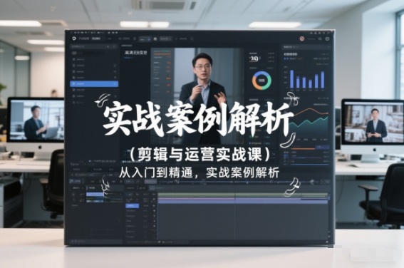 剪辑与运营实战课，从入门到精通，实战案例解析(更新2026)采购|汽车产业|汽车配件|机加工蚂蚁智酷企业交流社群中心