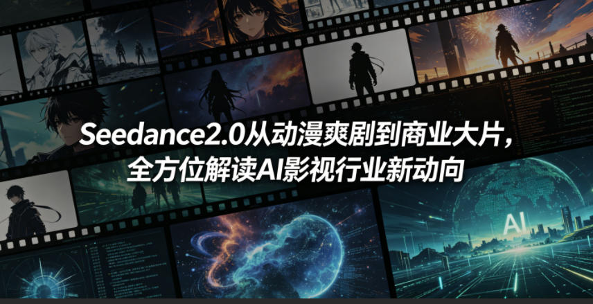 Seedance2.0从动漫爽剧到商业大片，全方位解读AI影视行业新动向采购|汽车产业|汽车配件|机加工企业家交流社群中心