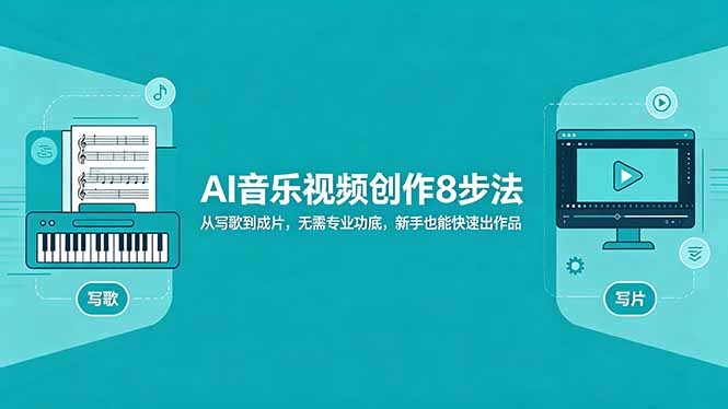 AI音乐视频创作8步法：从写歌到成片，无需专业功底，新手也能快速出作品采购|汽车产业|汽车配件|机加工企业家交流社群中心