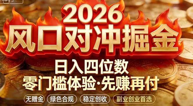 2026美金对冲套利，无赠金对冲策略保驾护航，低门槛易上手实操。单人单日收益2000+采购|汽车产业|汽车配件|机加工企业家交流社群中心