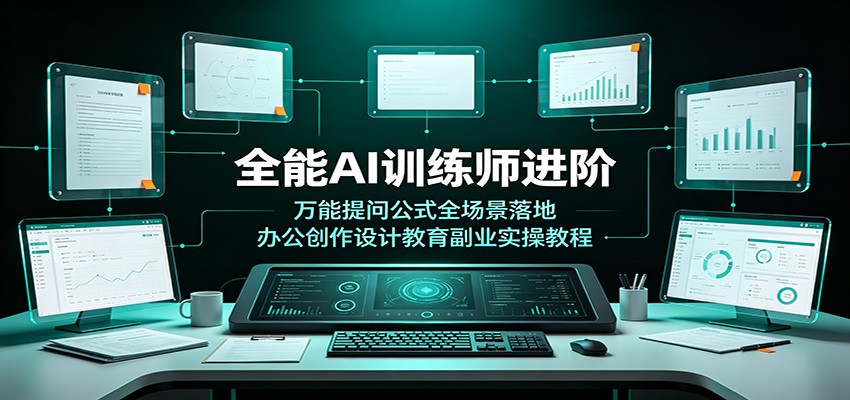 全能AI训练师进阶:万能提问公式全场景落地,办公创作设计教育副业实操教程采购|汽车产业|汽车配件|机加工企业家交流社群中心