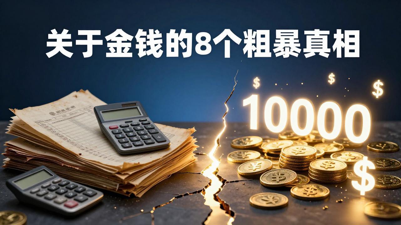 付费文章：关于金钱的 8 个粗暴真相，彻底重塑你的赚钱思维与财富认知采购|汽车产业|汽车配件|机加工企业家交流社群中心