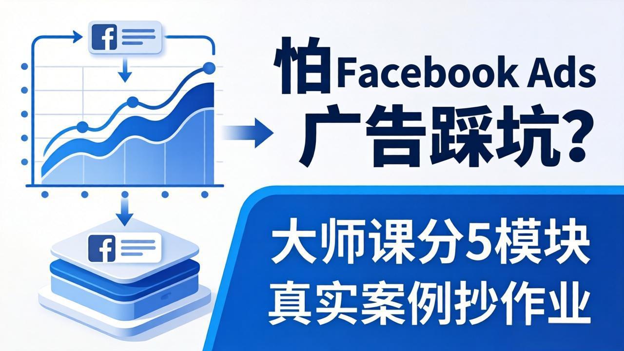 怕 Facebook Ads 广告踩坑？大师课分 5 模块教你做广告、搞扩量，还带真实案例抄作业！采购|汽车产业|汽车配件|机加工企业家交流社群中心