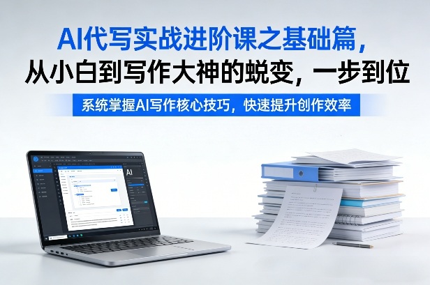 AI代写实战进阶课之基础篇，从小白到写作大神的蜕变，一步到位【揭秘】采购|汽车产业|汽车配件|机加工蚂蚁智酷企业交流社群中心