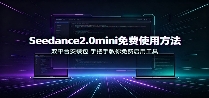 Seedance2.0mini免费使用方法：双平台安装包，手把手教你免费启用工具采购|汽车产业|汽车配件|机加工企业家交流社群中心