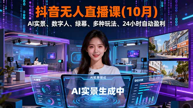 抖音无人直播课(10月采购|汽车产业|汽车配件|机加工蚂蚁智酷企业交流社群中心