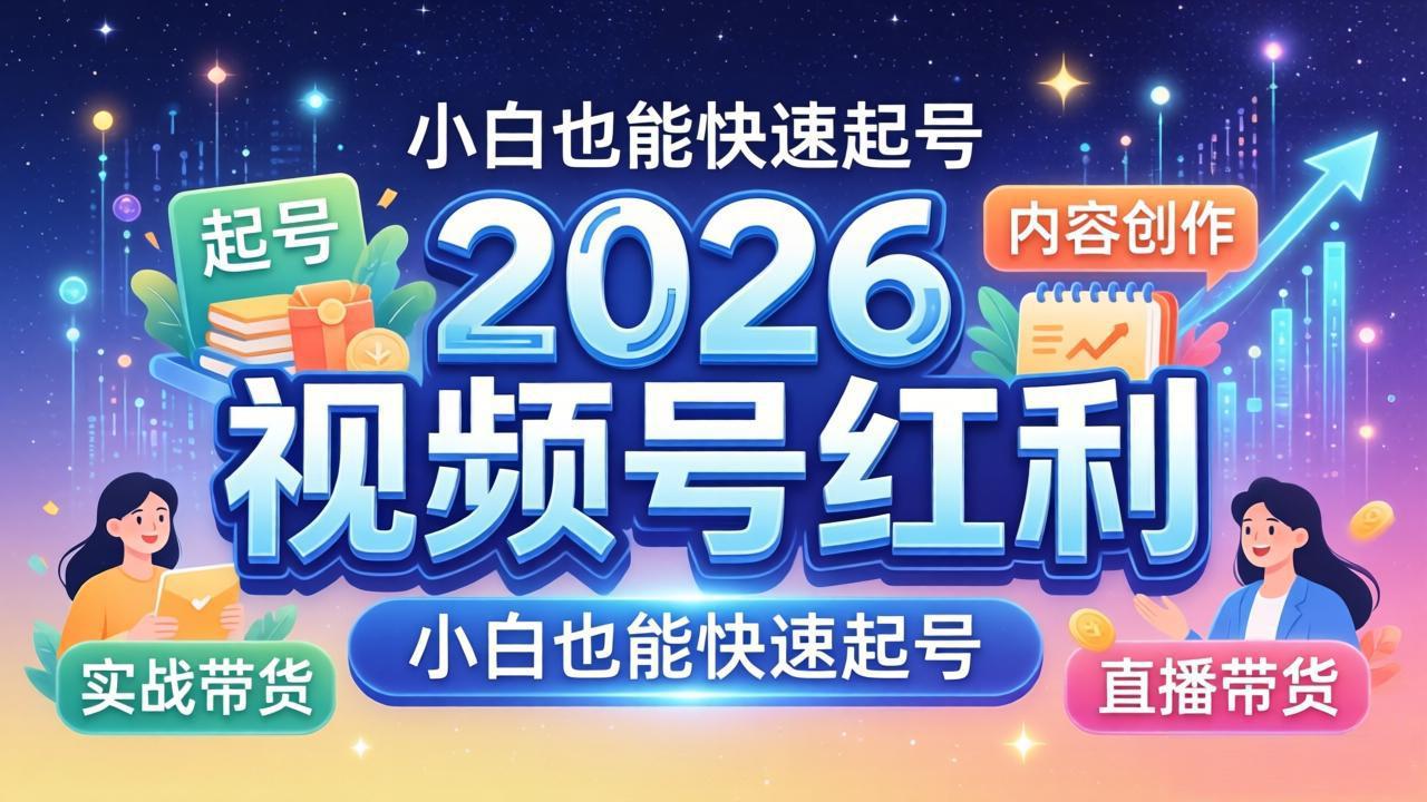 2026视频号红利实战营，大佬亲授起号、内容、直播、IP、投流、私域、矩阵全套落地打法采购|汽车产业|汽车配件|机加工企业家交流社群中心