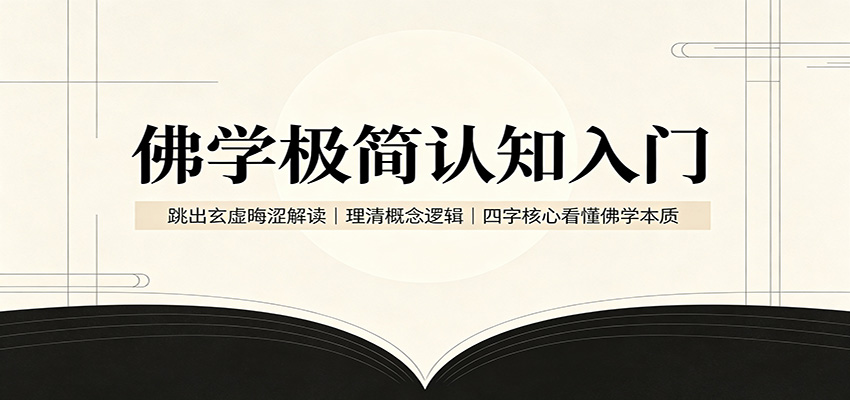 佛学极简认知入门：跳出玄虚晦涩解读，理清概念逻辑，四字核心看懂佛学本质采购|汽车产业|汽车配件|机加工企业家交流社群中心