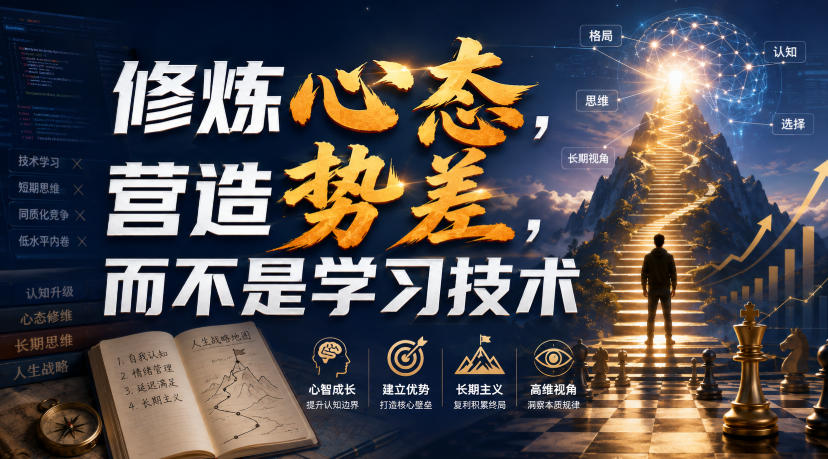 付费文章：修炼心态，营造势差，而不是学习技术采购|汽车产业|汽车配件|机加工企业家交流社群中心
