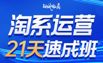 白凤电商·淘系运营21天速成班(更新10月)采购|汽车产业|汽车配件|机加工企业家交流社群中心