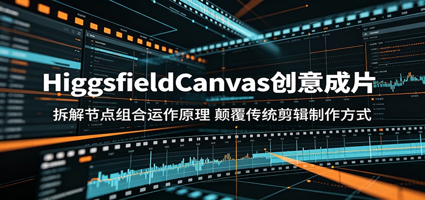 HiggsfieldCanvas创意成片：拆解节点组合运作原理，颠覆传统剪辑制作方式采购|汽车产业|汽车配件|机加工企业家交流社群中心