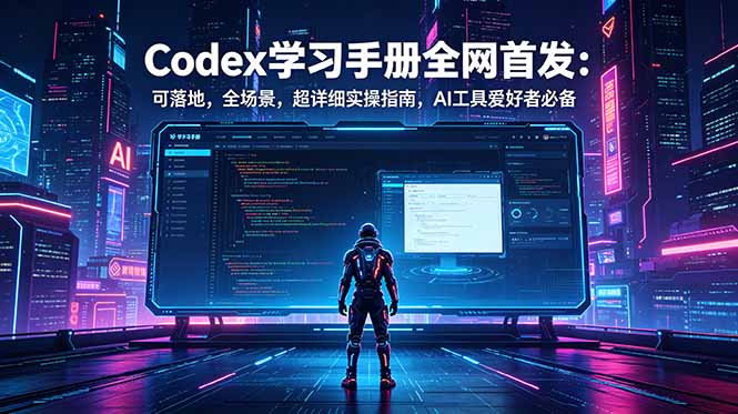 Codex学习手册全网首发:可落地,全场景,超详细实操指南,AI工具爱好者必备采购|汽车产业|汽车配件|机加工企业家交流社群中心