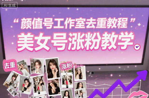 颜值号工作室去重教程,美女号涨粉教学采购|汽车产业|汽车配件|机加工蚂蚁智酷企业交流社群中心