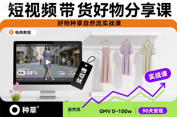 短视频带货好物分享课,好物种草自然流实战课采购|汽车产业|汽车配件|机加工蚂蚁智酷企业交流社群中心