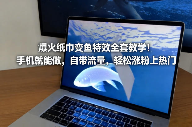 爆火纸巾变鱼特效全套教学!手机就能做,自带流量,轻松涨粉上热门采购|汽车产业|汽车配件|机加工蚂蚁智酷企业交流社群中心