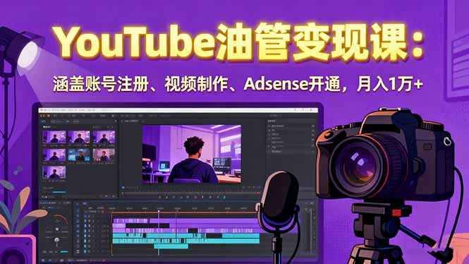 2025YouTube油管变现课:涵盖账号注册、视频制作、Adsense开通,月入1万+采购|汽车产业|汽车配件|机加工蚂蚁智酷企业交流社群中心