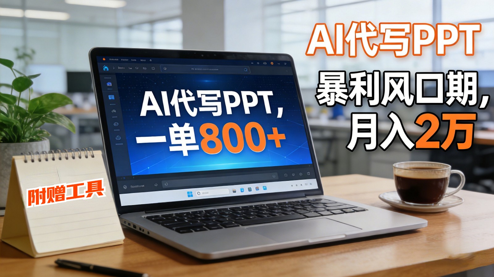 AI 代写做 PPT！一单狂赚 800+，风口期月入 2 万(工具 + 提示词直接送)采购|汽车产业|汽车配件|机加工蚂蚁智酷企业交流社群中心