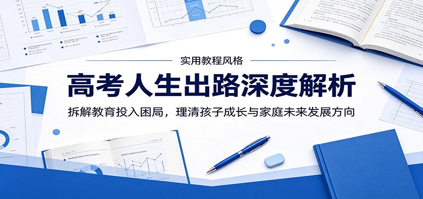 高考人生出路深度解析：拆解教育投入困局，理清孩子成长与家庭未来发展方向采购|汽车产业|汽车配件|机加工企业家交流社群中心