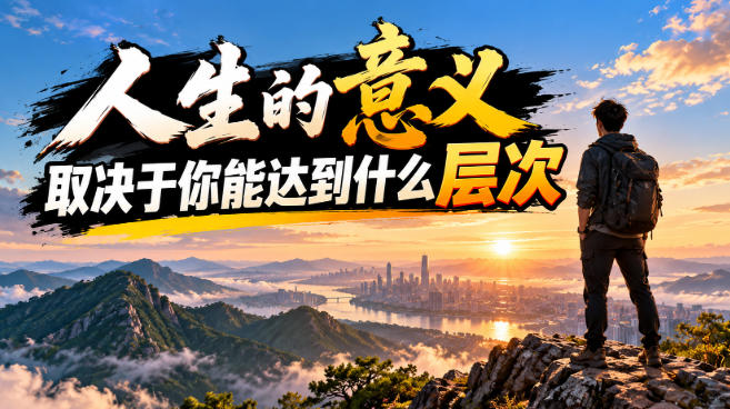 某公众号付费文章:人生的意义,取决于你能达到什么层次采购|汽车产业|汽车配件|机加工企业家交流社群中心