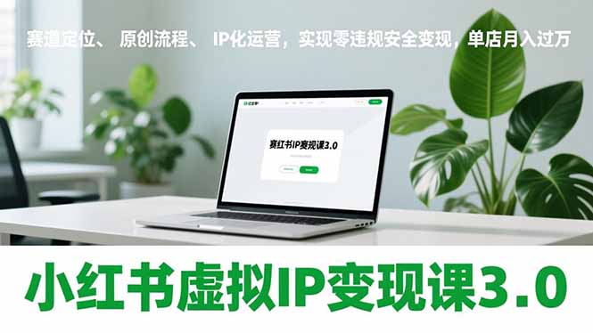 小红书虚拟IP变现课3.0，赛道定位、原创流程、IP化运营，实现零违规安全变现，单店月入过万采购|汽车产业|汽车配件|机加工蚂蚁智酷企业交流社群中心