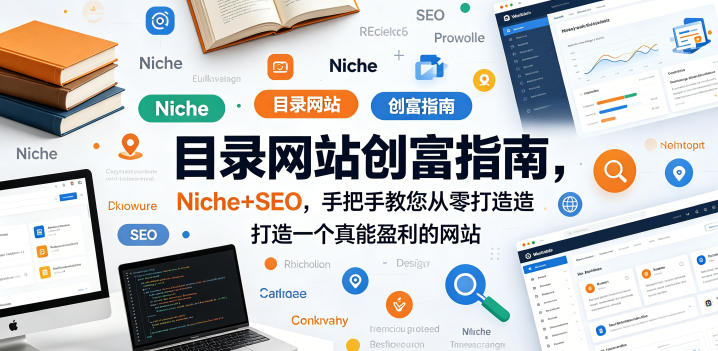目录网站创富指南，Niche+SEO，手把手教您从零打造打造一个真能盈利的网站【原创双语字幕】采购|汽车产业|汽车配件|机加工企业家交流社群中心