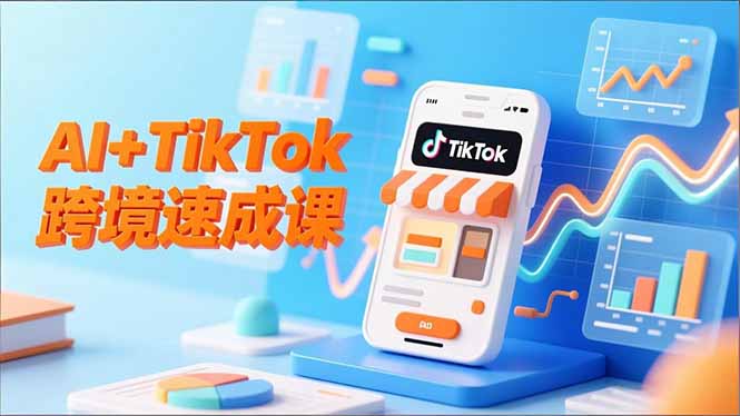 AI+TikTok跨境速成课,智能翻译、店铺定位、流程拆解,7天高效上线运营采购|汽车产业|汽车配件|机加工蚂蚁智酷企业交流社群中心
