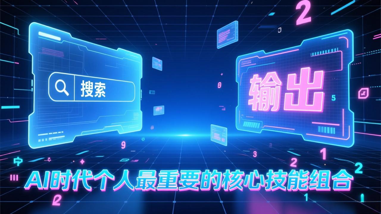 付费文章：AI时代个人最重要的核心技能组合：“输出能力”和“搜索能力”采购|汽车产业|汽车配件|机加工蚂蚁智酷企业交流社群中心